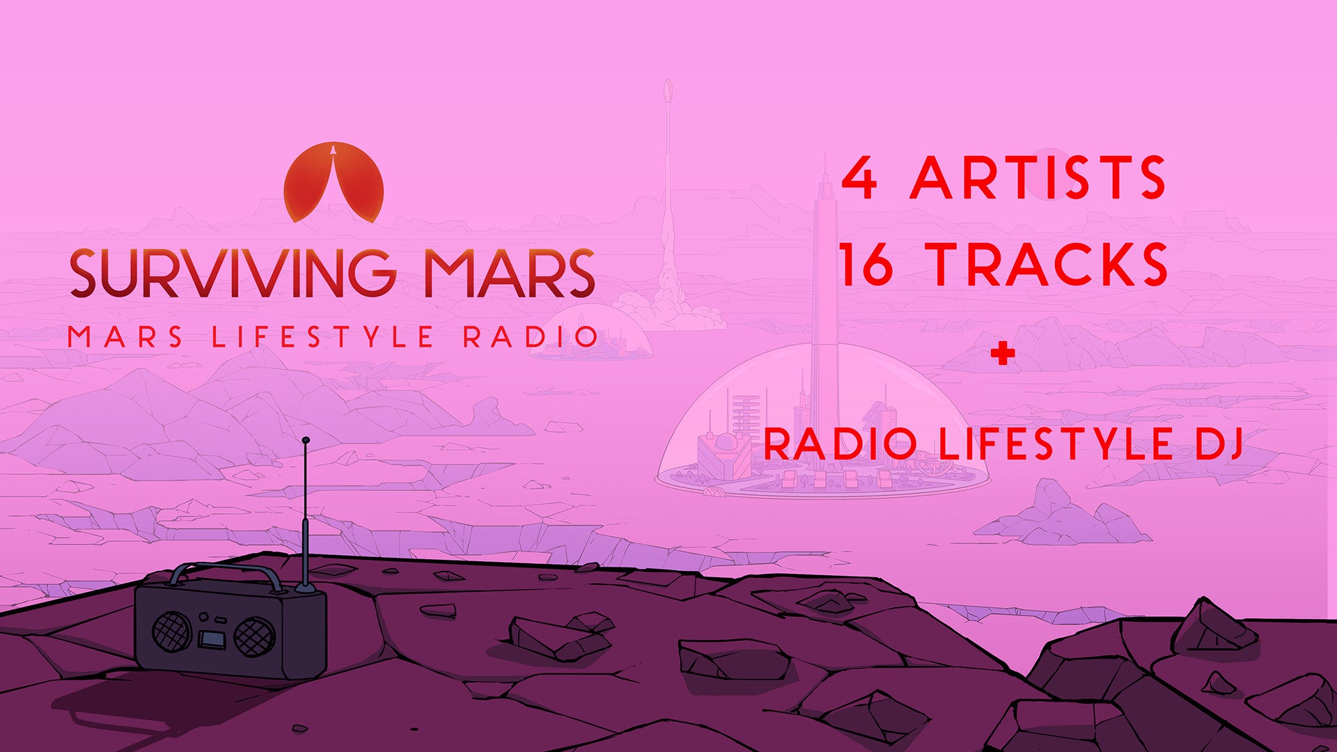Surviving Mars: Mars Lifestyle Radio (PC) - Steam Key - GLOBAL