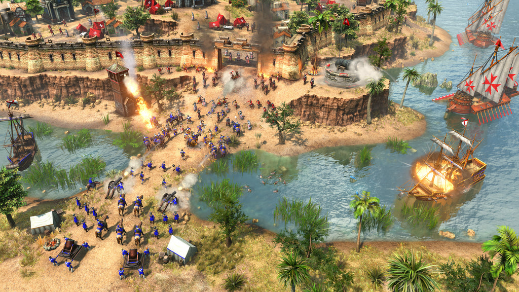 Age of Empires III: Definitive Edition - Knights of the Mediterranean (PC) - Steam Key - EUROPE