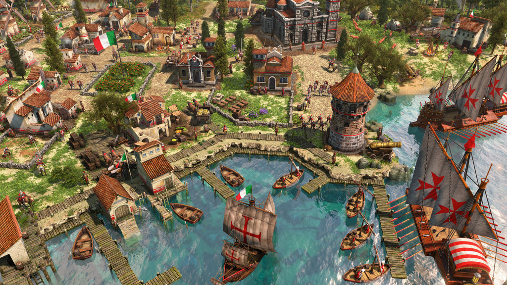 Age of Empires III: Definitive Edition - Knights of the Mediterranean (PC) - Steam Key - EUROPE