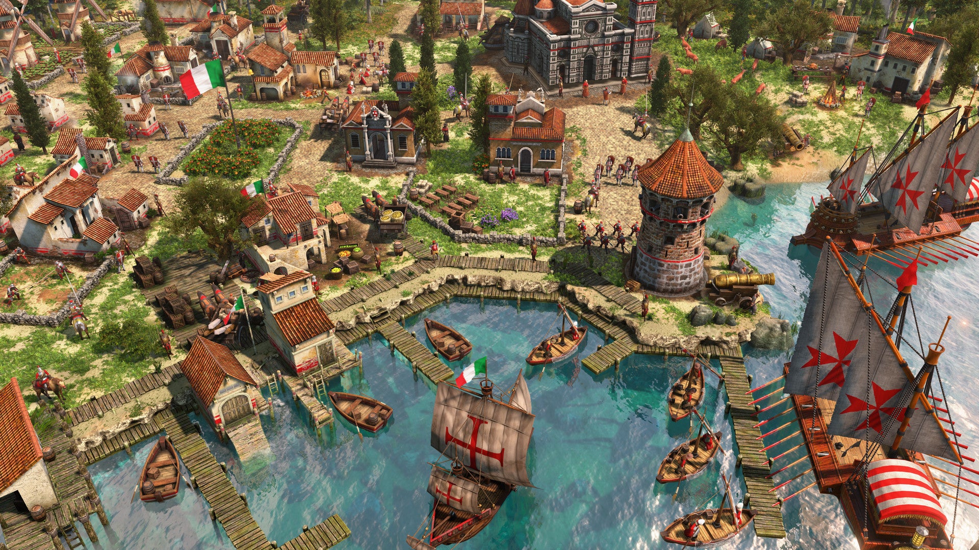 Age of Empires III: Definitive Edition - Knights of the Mediterranean (PC) - Steam Key - EUROPE