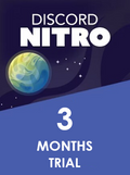Discord Nitro 3 Months Trial - Discord Key - GLOBAL