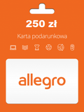 Allegro Karta Podarunkowa 250 PLN - Key - POLAND