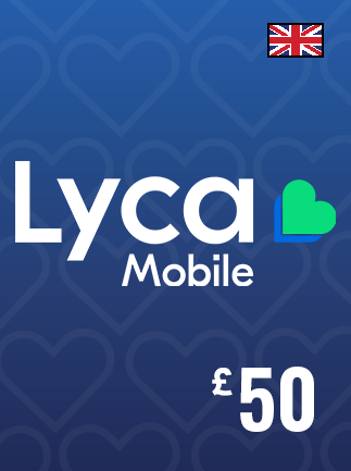 Lycamobile 50 GBP - Lycamobile Key - UNITED KINGDOM