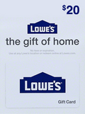 Lowe's Gift Card 20 USD - Lowe's Key - UNITED STATES