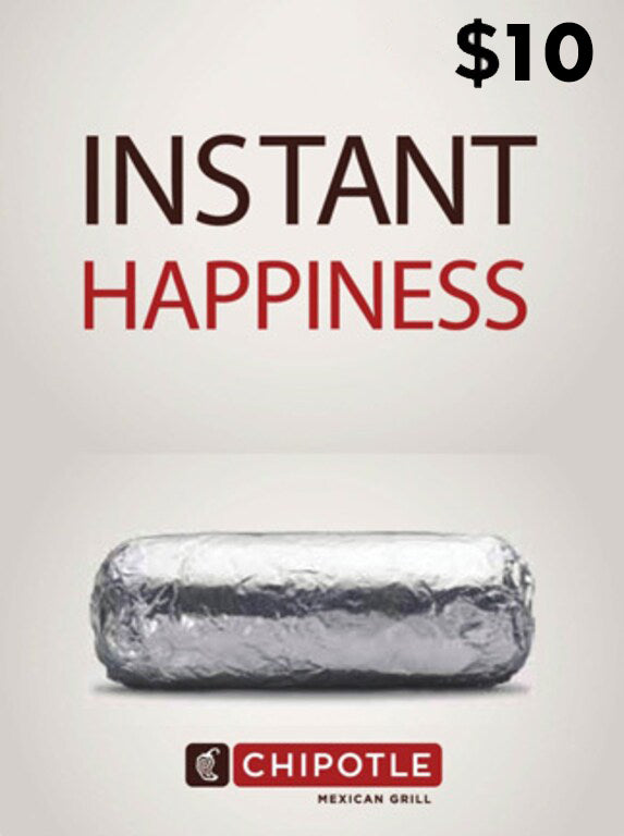 Chipotle Gift Card 10 USD - Key - UNITED STATES