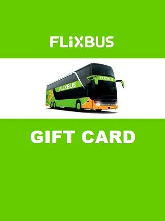 FLIXBUS Gift Card 15 EUR - FlixBus Key - GERMANY