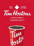 Tim Hortons 75 CAD Key - CANADA