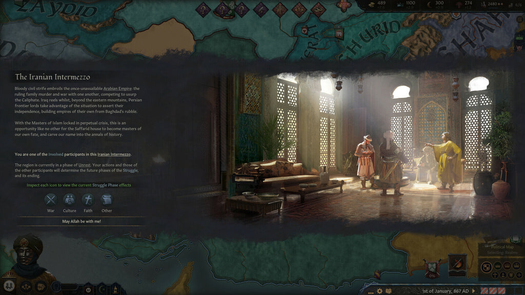 Crusader Kings III: Legacy of Persia (PC) - Steam Key - ROW