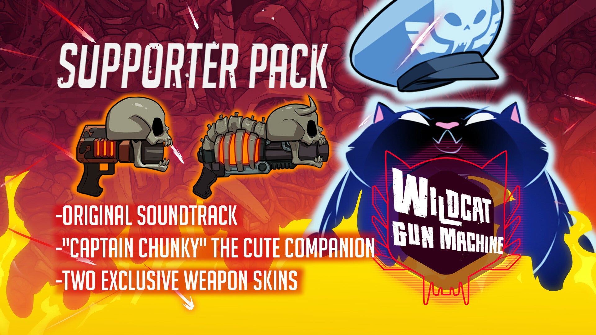 Wildcat Gun Machine - Supporter Pack (PC) - Steam Key - GLOBAL