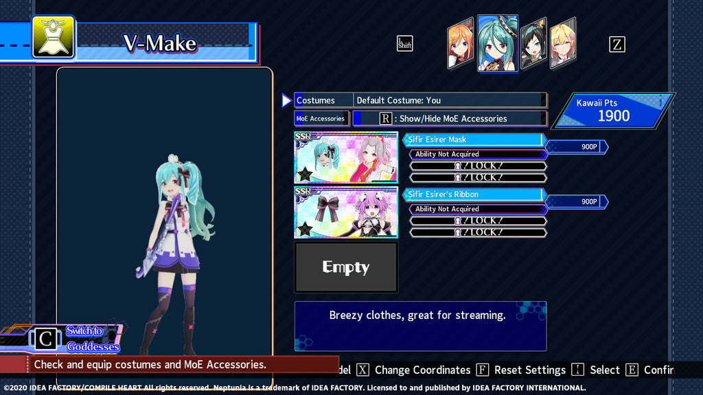Neptunia Virtual Stars - Sifir Esirer Pack (PC) - Steam Key - GLOBAL
