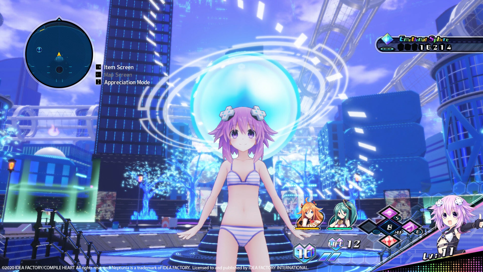 Neptunia Virtual Stars - Swimsuit Outfit: Goddess Set (PC) - Steam Key - GLOBAL