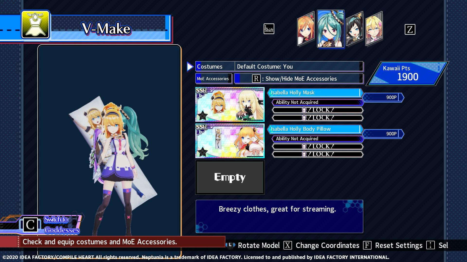 Neptunia Virtual Stars - ReVdol! Pack (PC) - Steam Key - GLOBAL