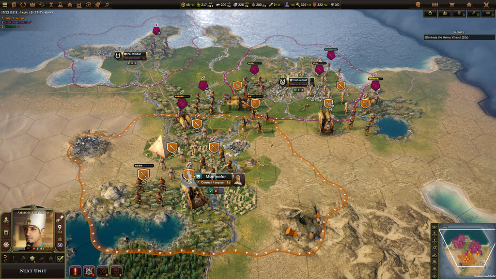 Old World: Pharaohs of the Nile (PC) - Steam Key - GLOBAL