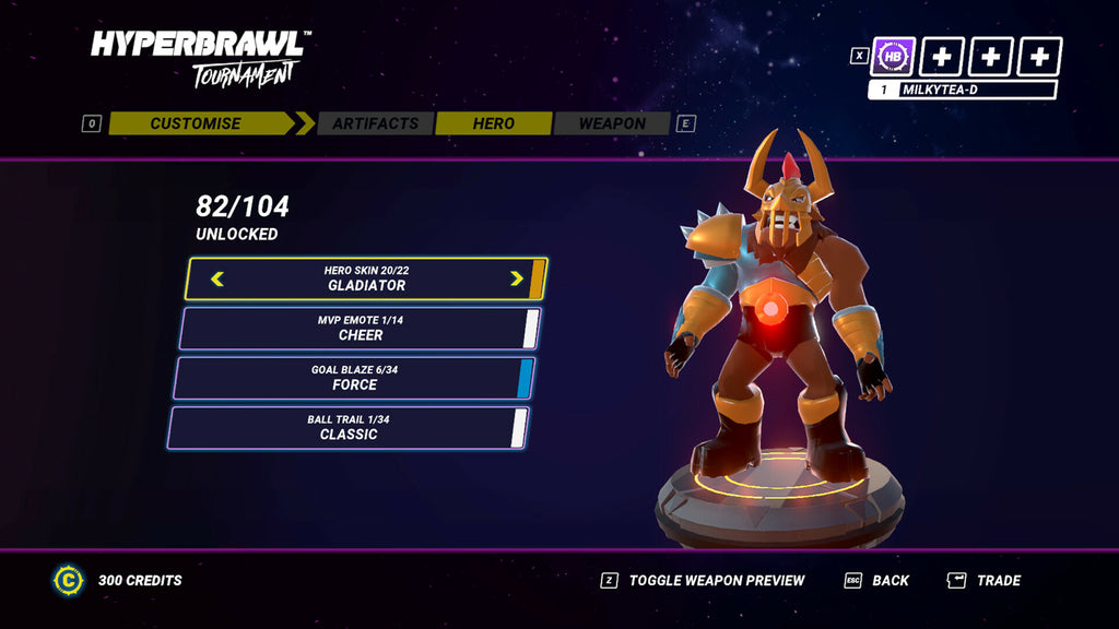 HyperBrawl Tournament - Warrior Founder Pack (PC) - Steam Key - GLOBAL