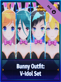 Neptunia Virtual Stars - Bunny Outfit: V-Idol Set (PC) - Steam Key - GLOBAL