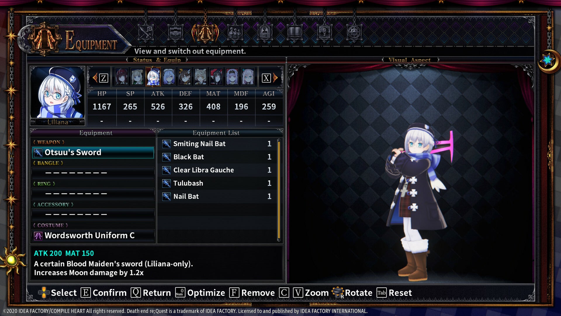 Death end re;Quest 2 - Blood Skelter Set (PC) - Steam Key - GLOBAL