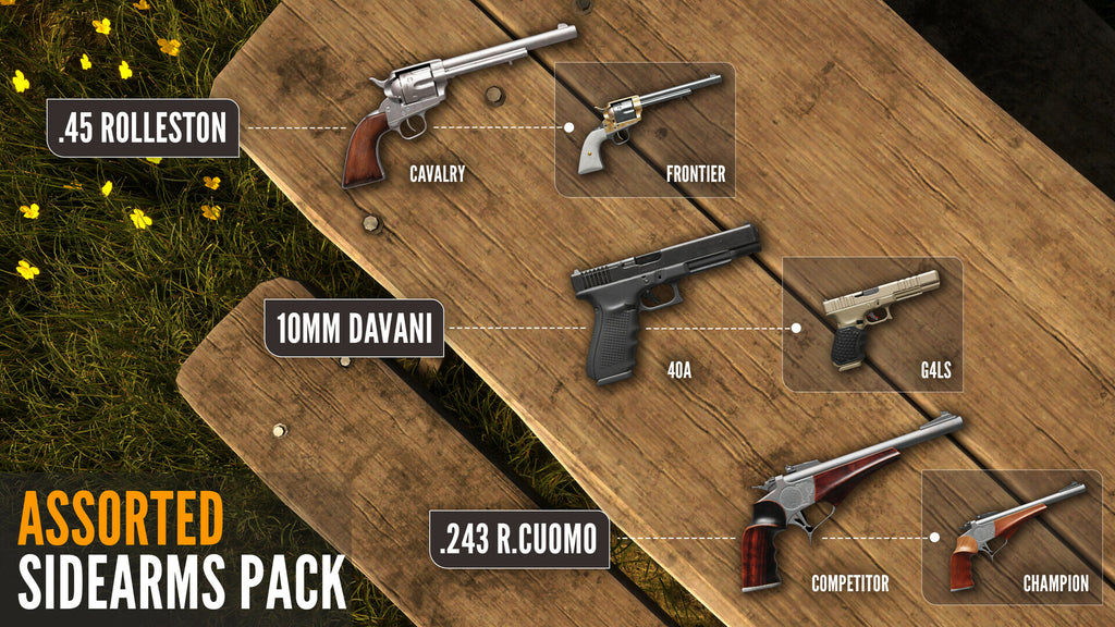 TheHunter: Call of the Wild - Assorted Sidearms Pack (PC) - Steam Key  - EU