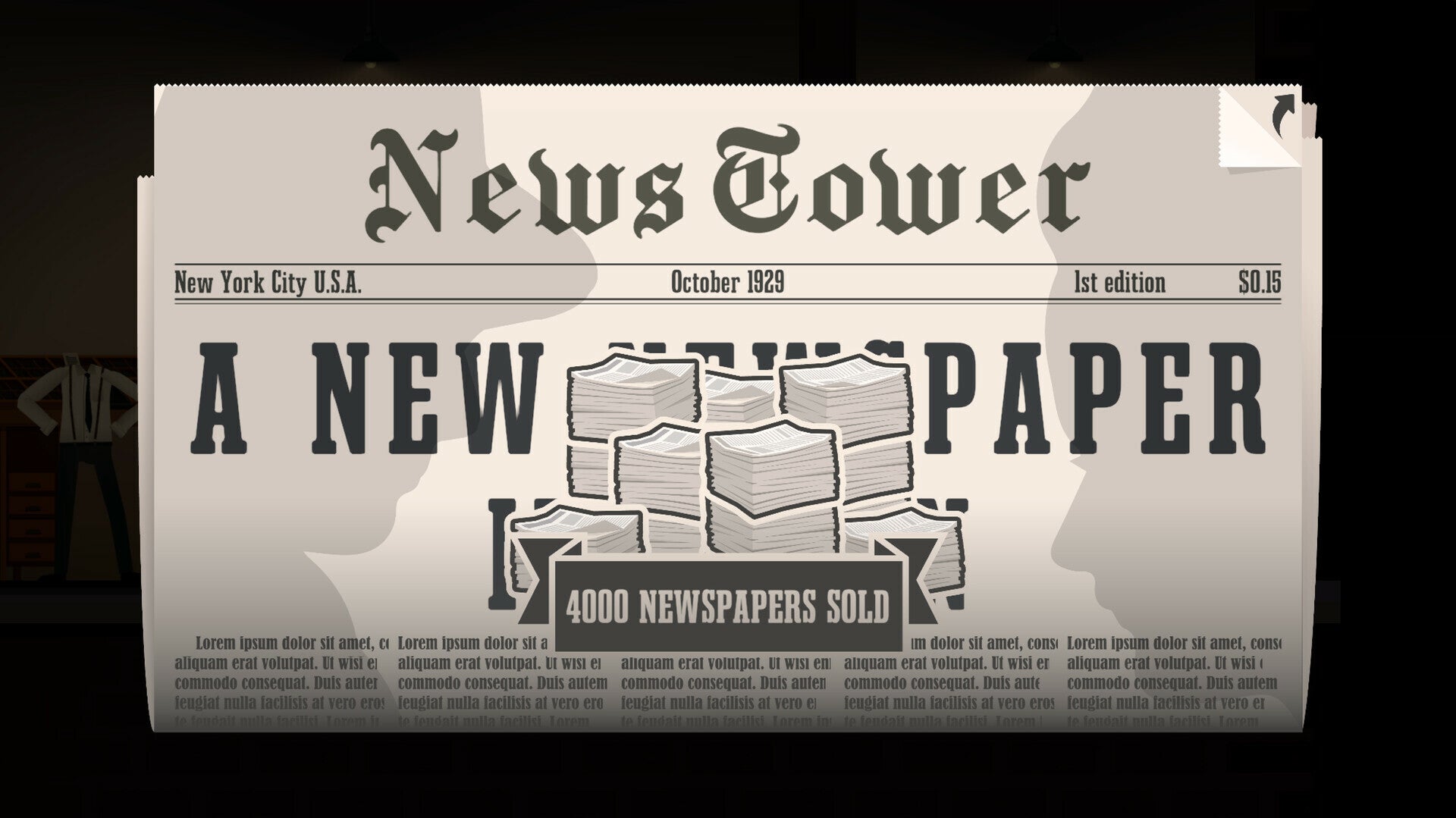 News Tower (PC) - Steam Key - GLOBAL