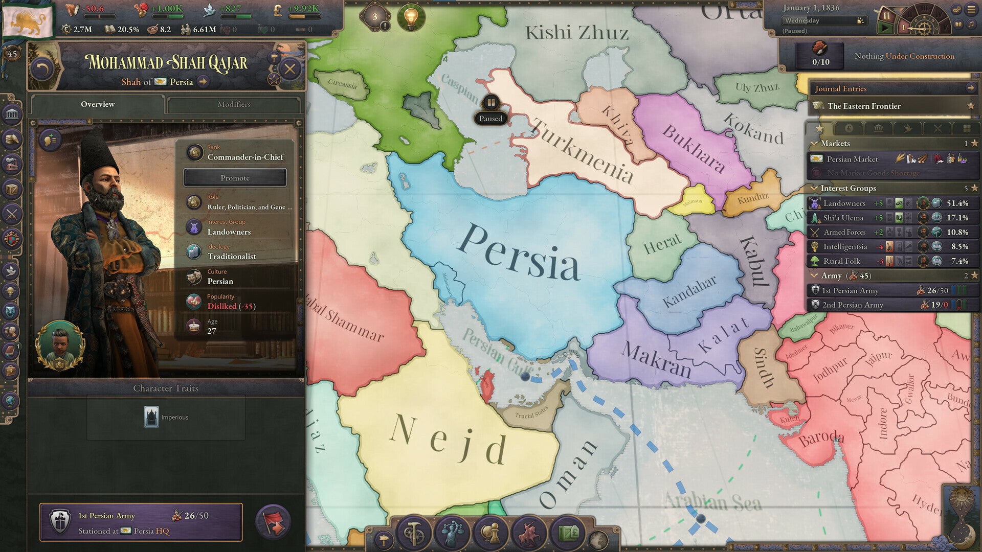 Victoria 3: Sphere of Influence (PC) - Steam Key - GLOBAL