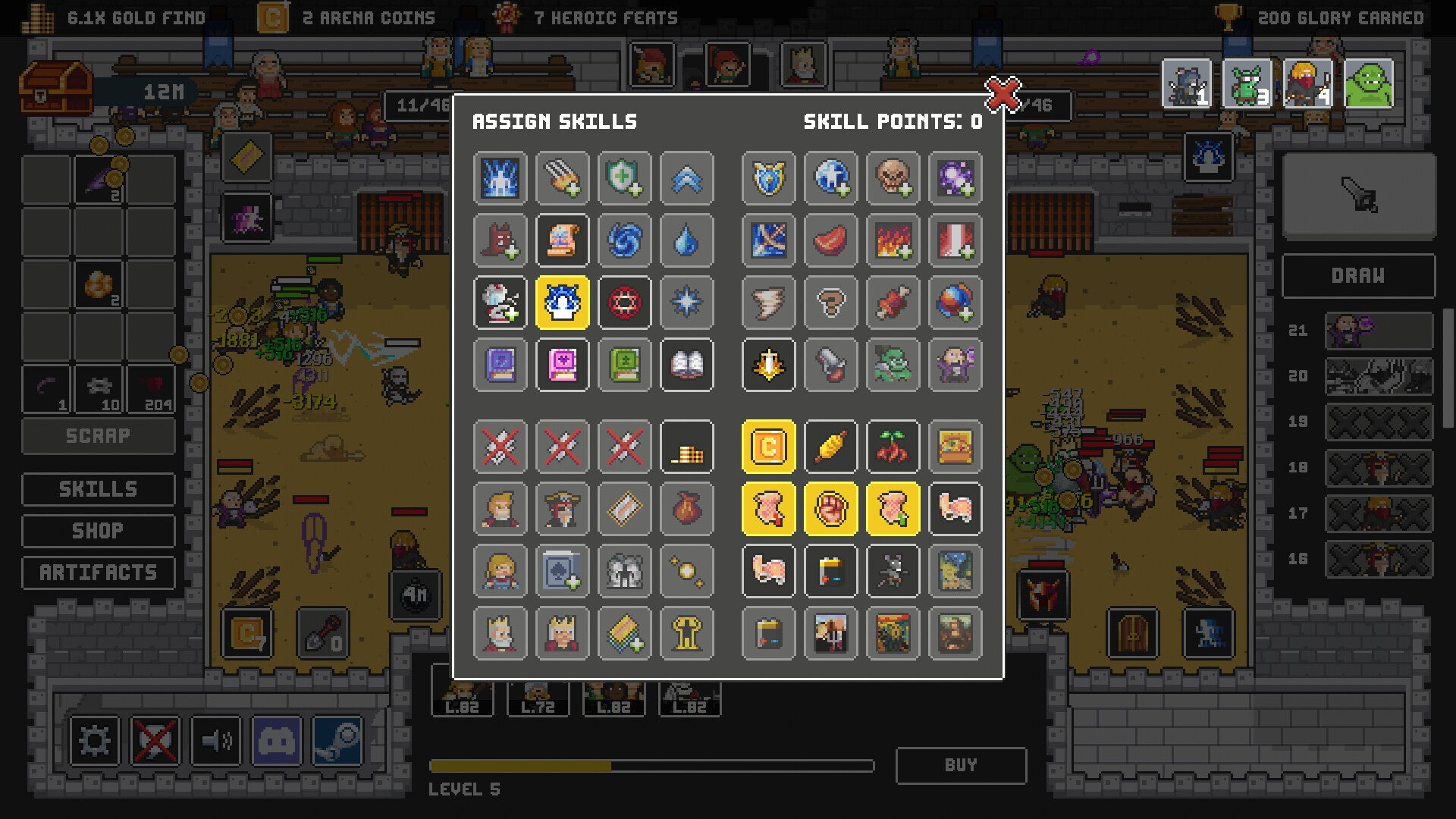 Clicker Arena (PC) - Steam Key - GLOBAL