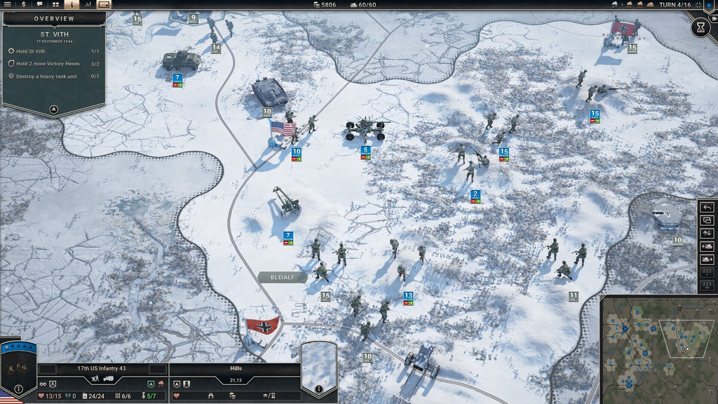 Panzer Corps 2: Frontlines - Bulge (PC) - Steam Key - GLOBAL