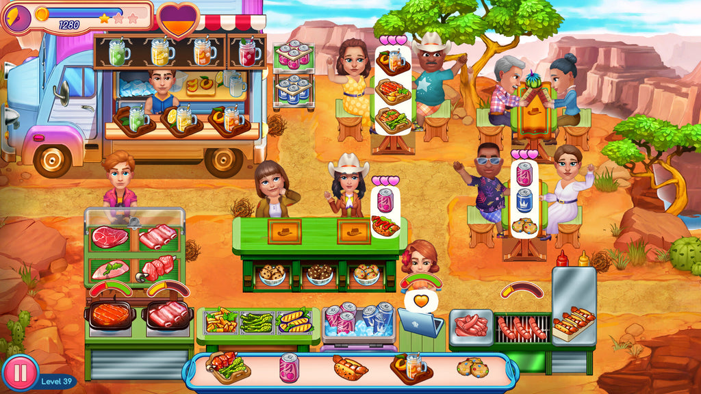 Claire's Cruisin' Cafe (PC) - Steam Key - GLOBAL