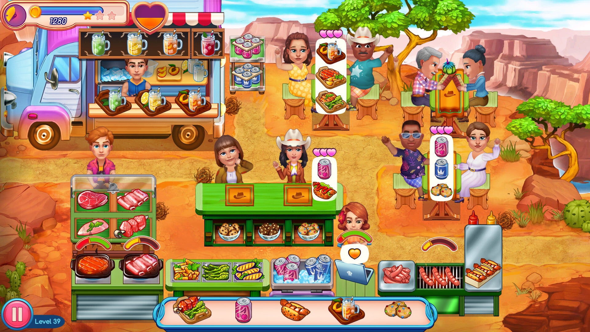 Claire's Cruisin' Cafe (PC) - Steam Key - GLOBAL
