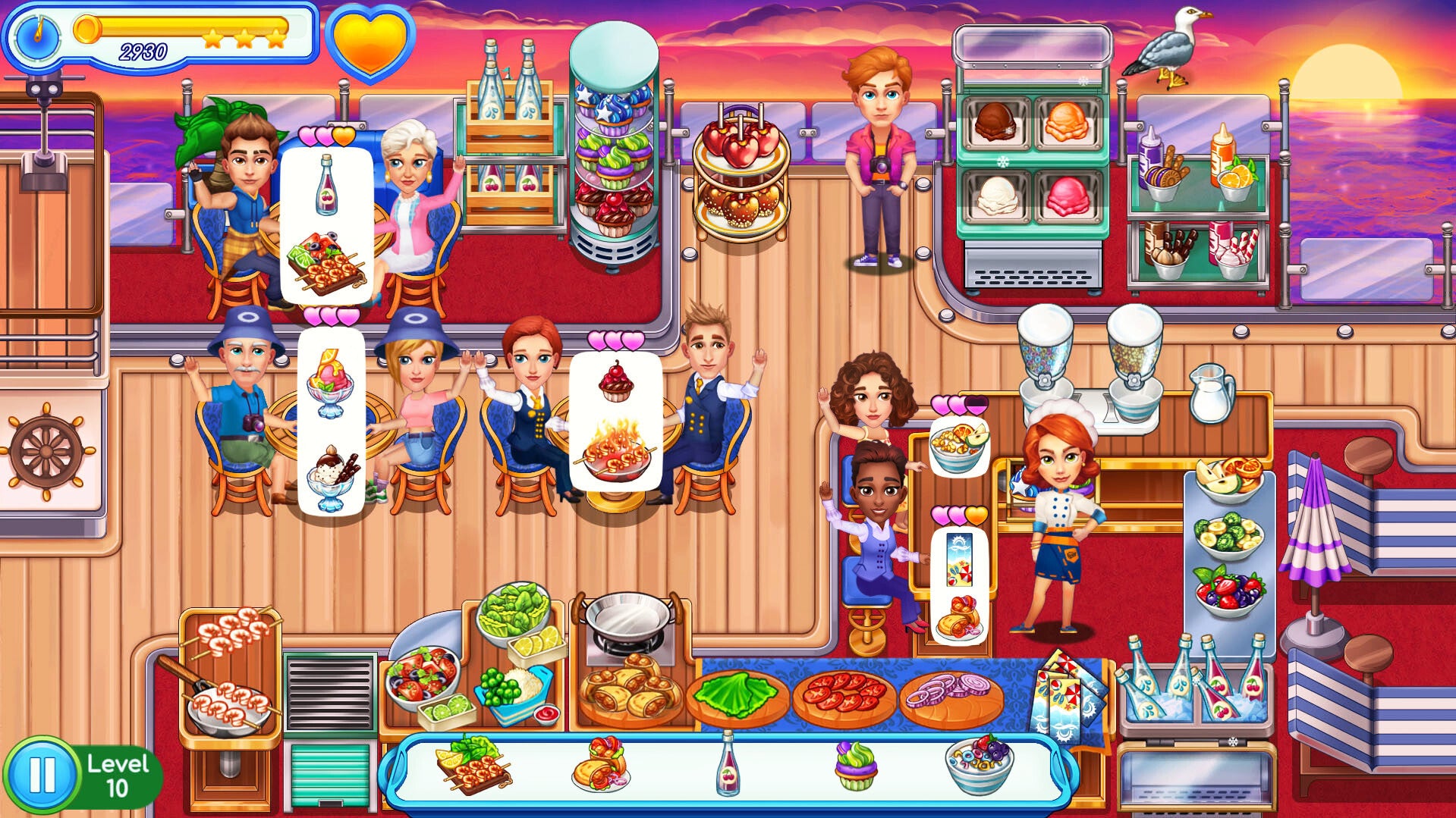 Claire's Cruisin' Cafe: High Seas Cuisine (PC) - Steam Key - GLOBAL
