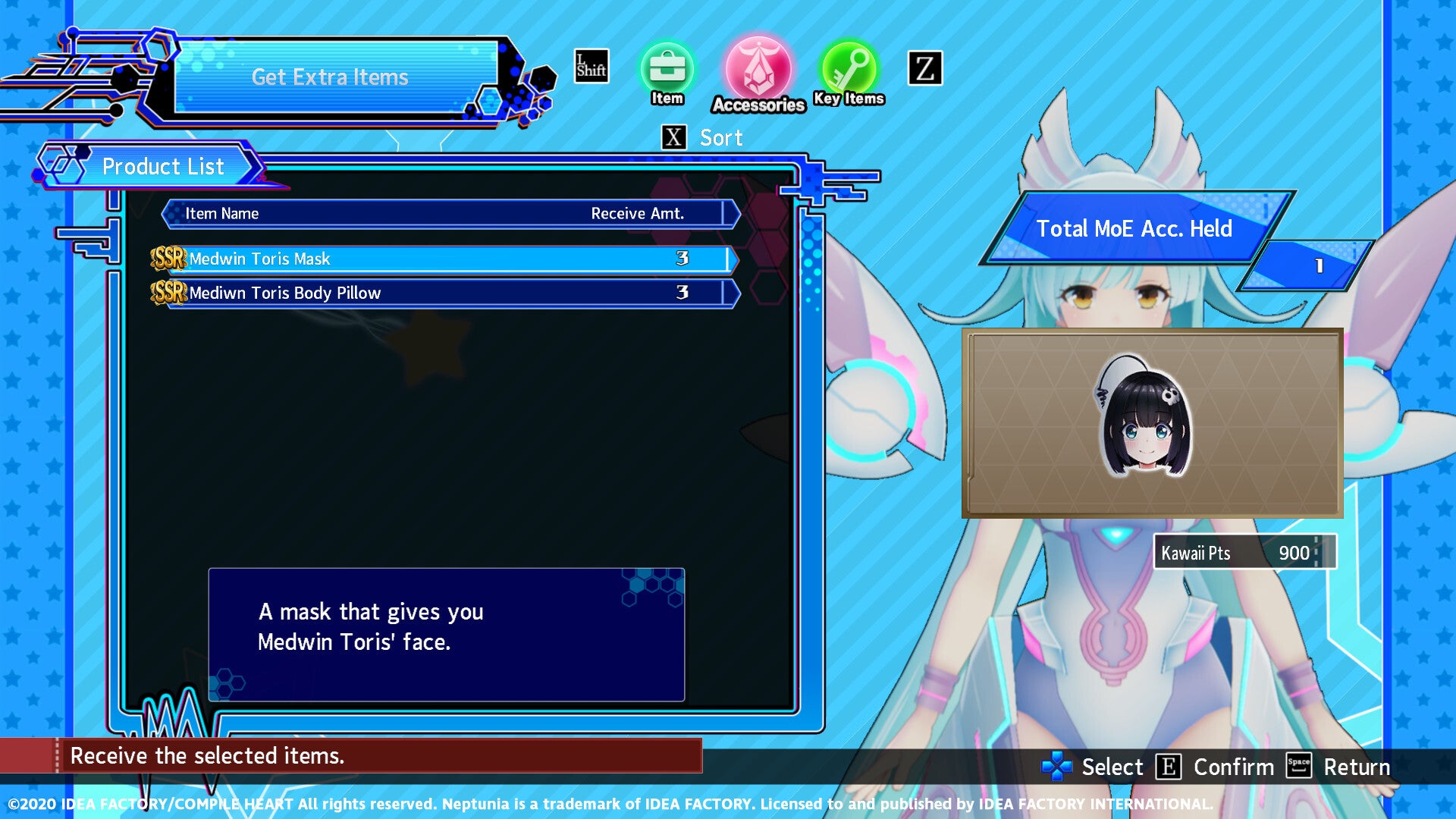 Neptunia Virtual Stars - Medwin Toris Pack (PC) - Steam Key - GLOBAL