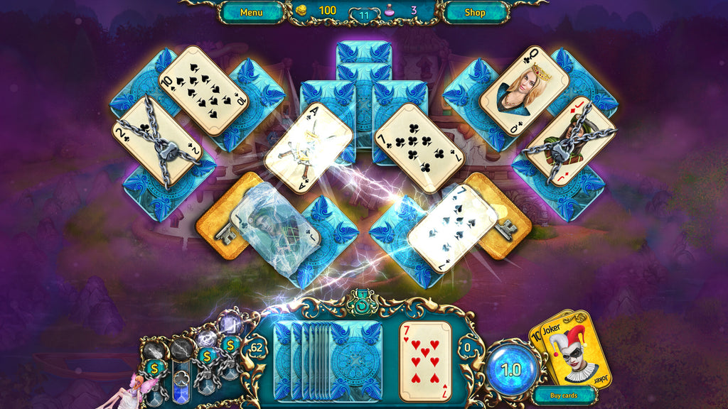 Dreamland Solitaire: Dark Prophecy (PC) - Steam Key - GLOBAL