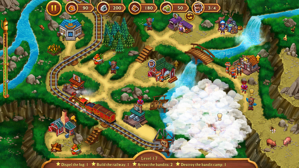 Golden Rails: Tales of the Wild West (PC) - Steam Key - GLOBAL