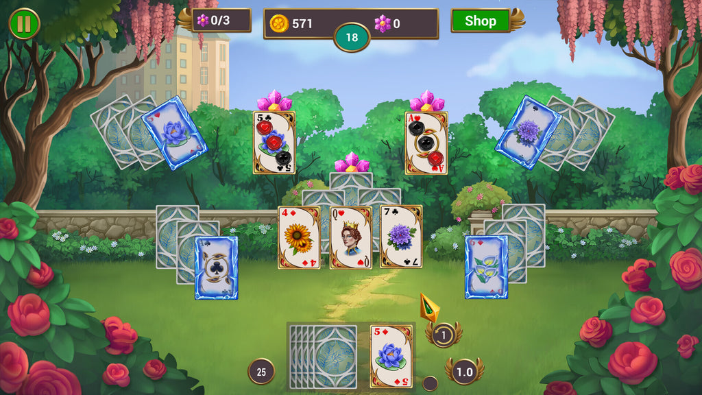 Solitaire Quest: Garden Story (PC) - Steam Key - GLOBAL