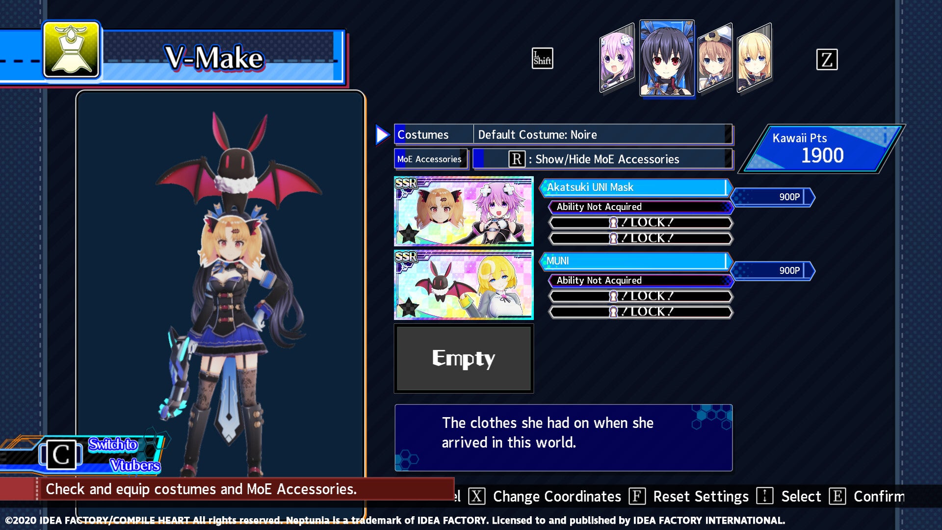 Neptunia Virtual Stars - Akatsuki UNI Pack (PC) - Steam Key - GLOBAL