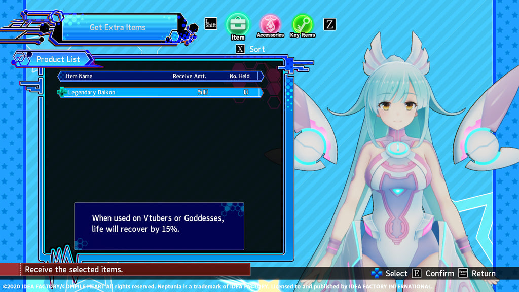 Neptunia Virtual Stars - Hibiki Ao Pack (PC) - Steam Key - GLOBAL