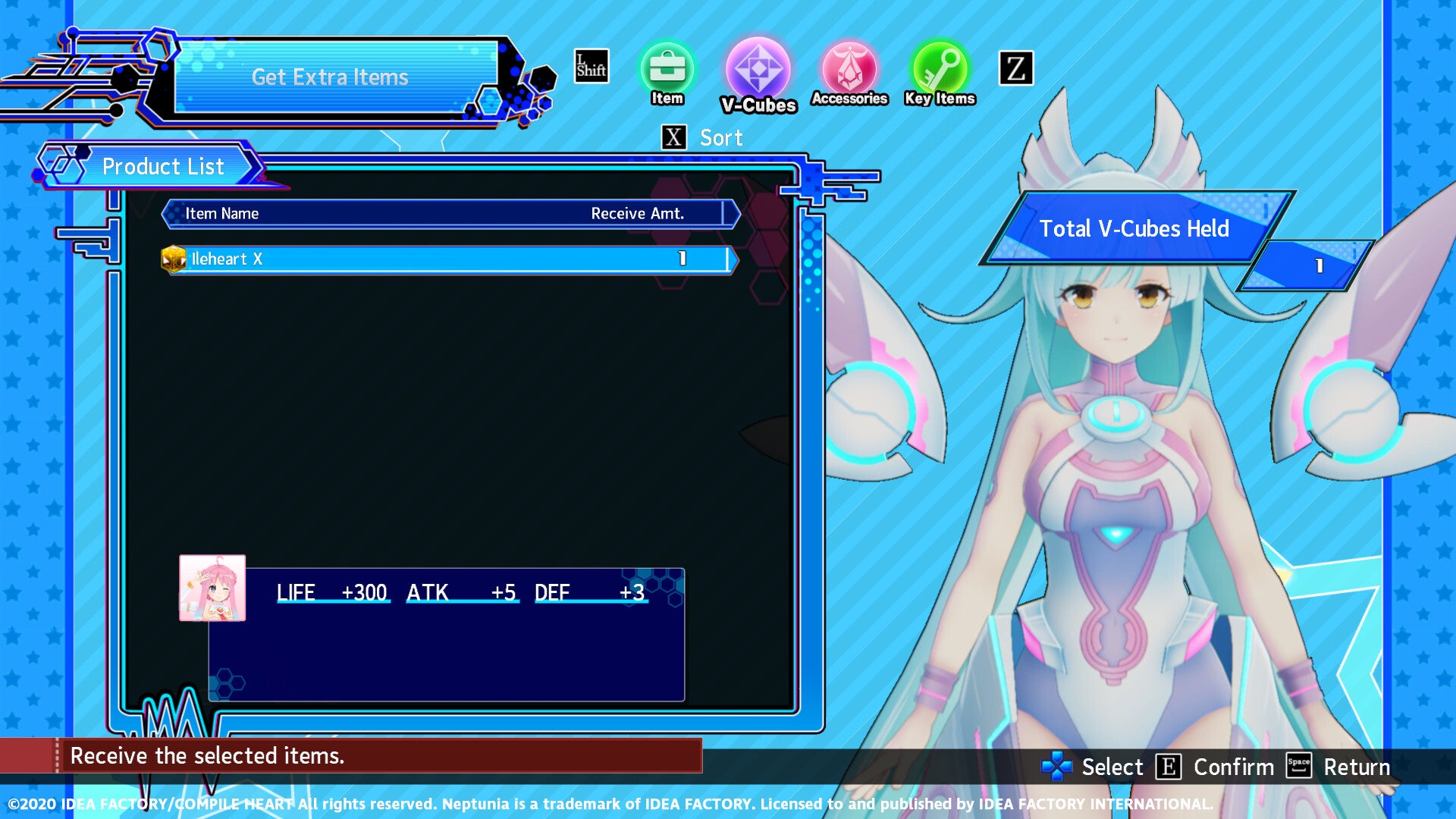 Neptunia Virtual Stars - Ileheart Pack (PC) - Steam Key - GLOBAL