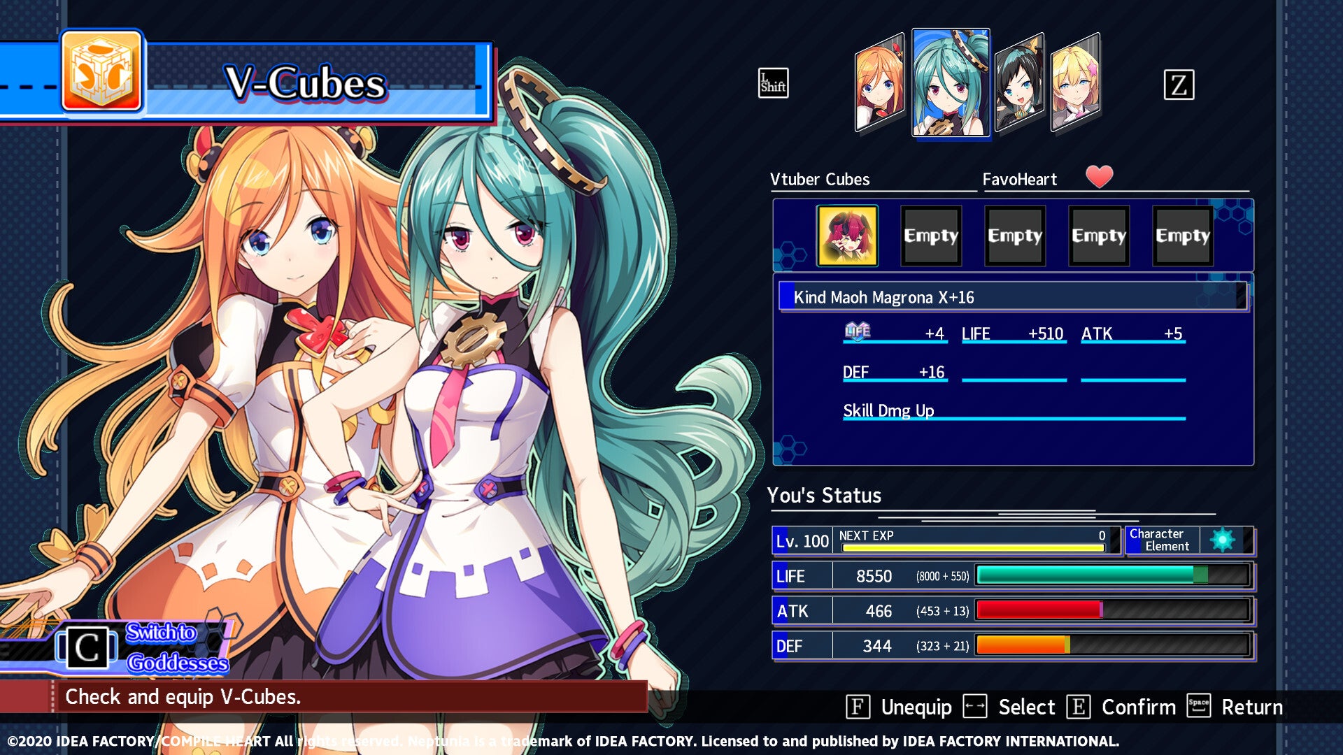 Neptunia Virtual Stars - Maoh Magrona Pack (PC) - Steam Key - GLOBAL