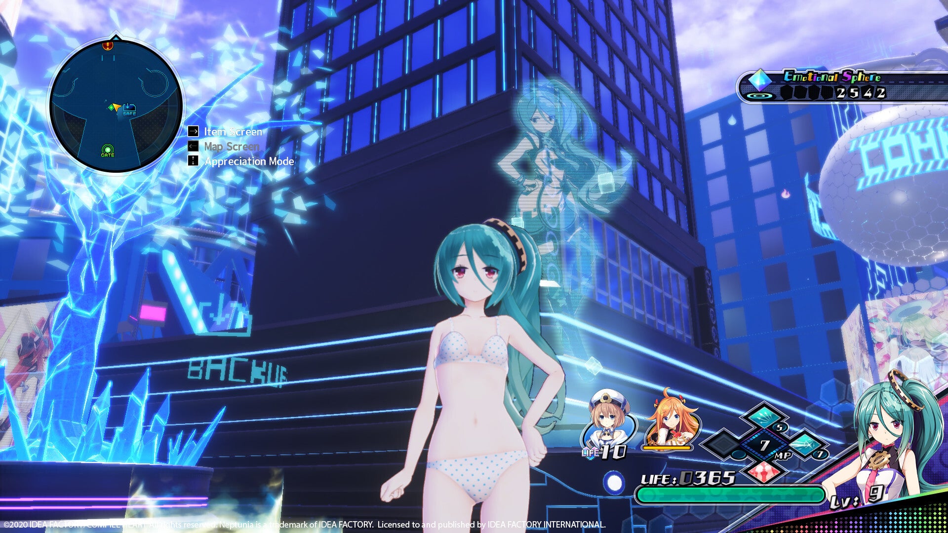 Neptunia Virtual Stars - Swimsuit Outfit: V-Idol Set (PC) - Steam Key - GLOBAL