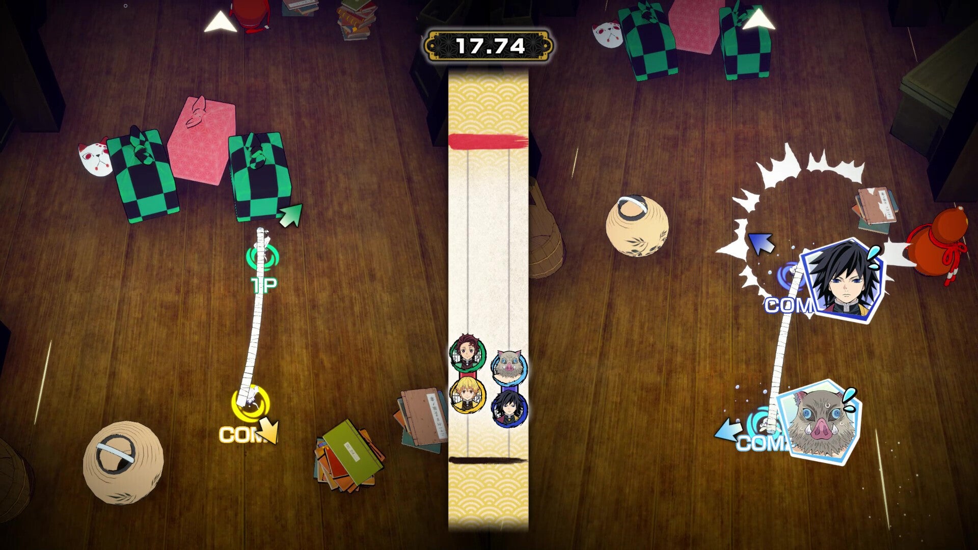 Demon Slayer: Kimetsu no Yaiba - Sweep the Board! (PC) - Steam Key - EUROPE