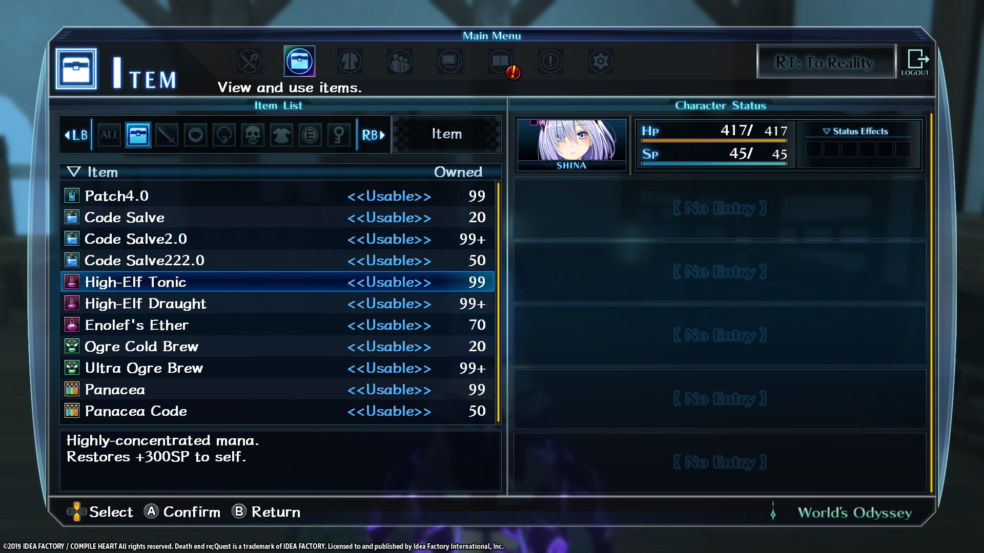 Death end re;Quest Healing Item Set (PC) - Steam Key  - EU