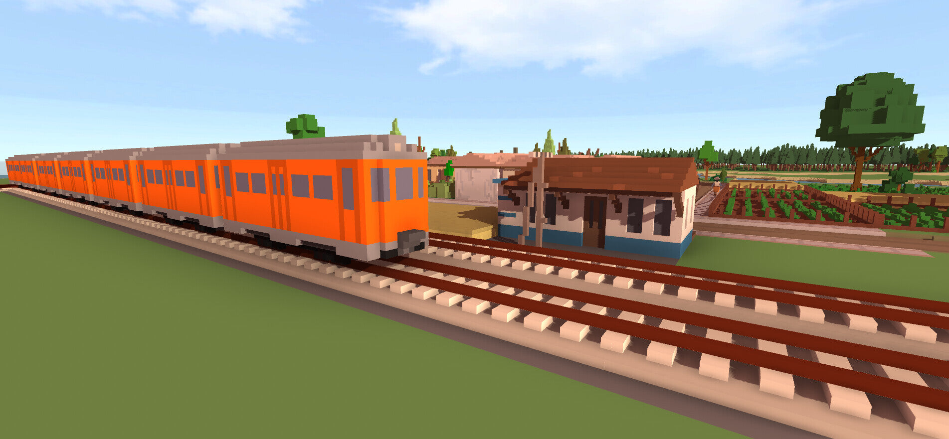 Urbek City Builder - Trains (PC) - Steam Key - GLOBAL