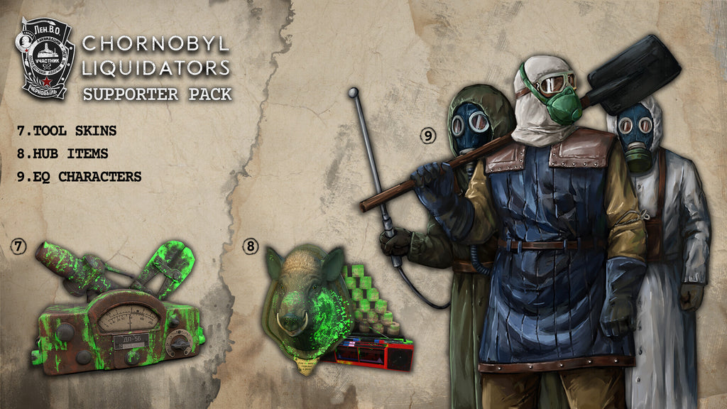 Chornobyl Liquidators - Supporter Pack (PC) - Steam Key - GLOBAL
