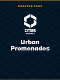 Cities: Skylines II - Creator Pack: Urban Promenades (PC) - Steam Key - GLOBAL