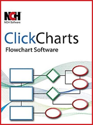 NCH: ClickCharts Diagram and Flowchart (PC) (1 Device, Lifetime)  - NCH Key - GLOBAL