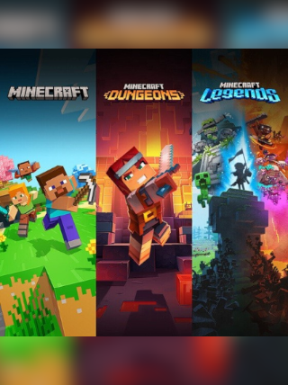 Minecraft Triple Bundle (PC) - Microsoft Store Key - GLOBAL