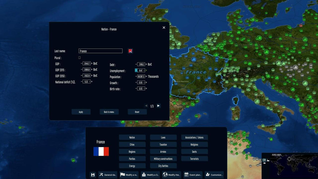 Modding Tool Add-on - Geo-Political Simulator 5 (PC) - Steam Key - GLOBAL