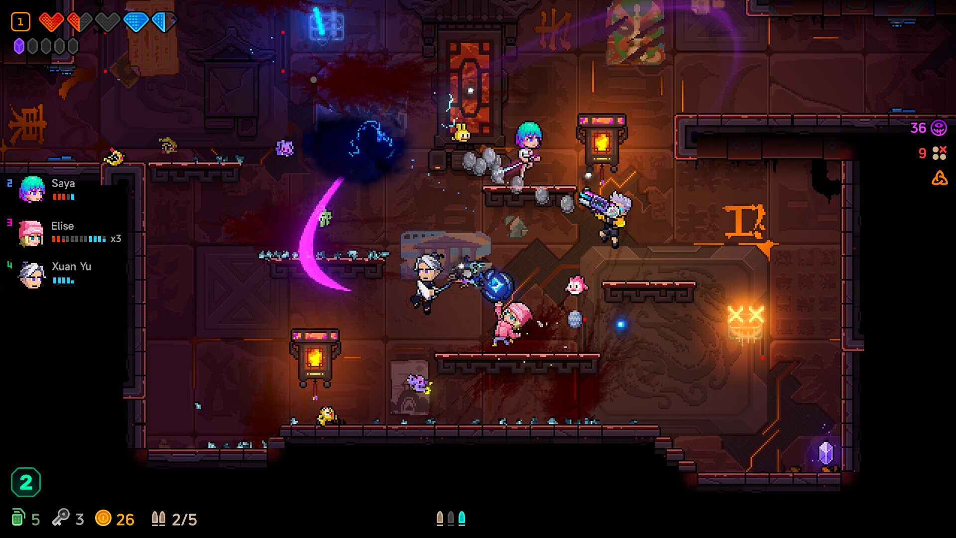 Neon Abyss 2 (PC) - Steam Key - EUROPE