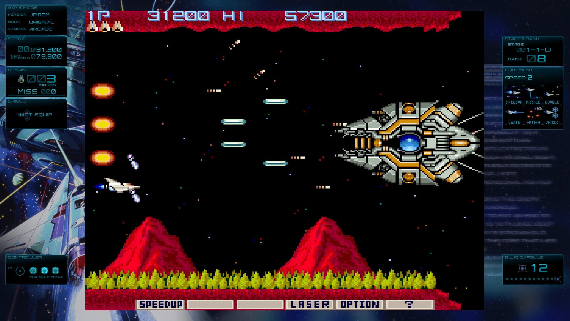 Gradius Origins (PC) - Steam Key - ROW