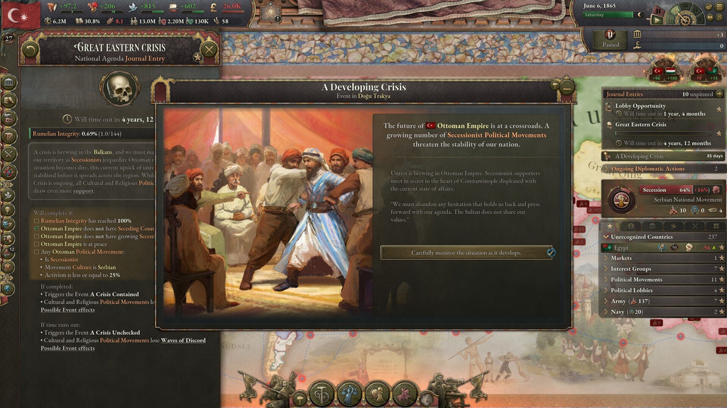 Victoria 3: National Awakening Immersion Pack (PC) - Steam Key - GLOBAL