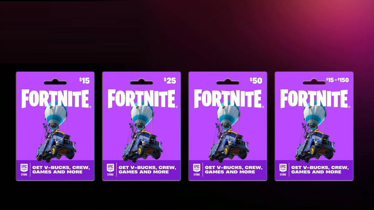 Fortnite Gift Card 25 EUR - Epic Games Key  - EUROPE