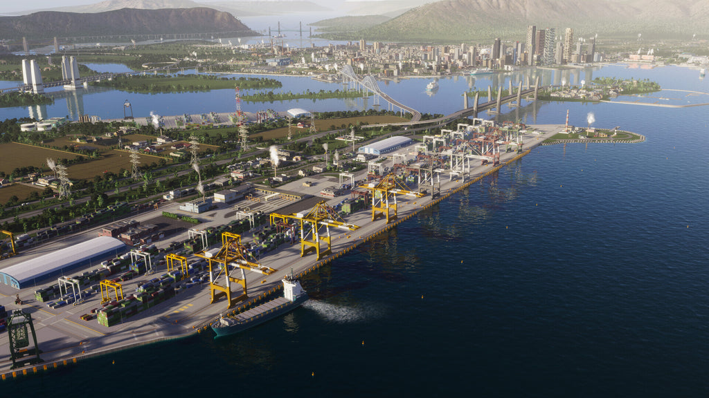 Cities: Skylines II - Bridges & Ports (PC) - Steam Key  - EU